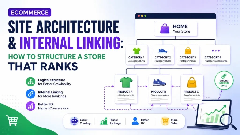 Ecommerce Site Architecture and Internal Linking