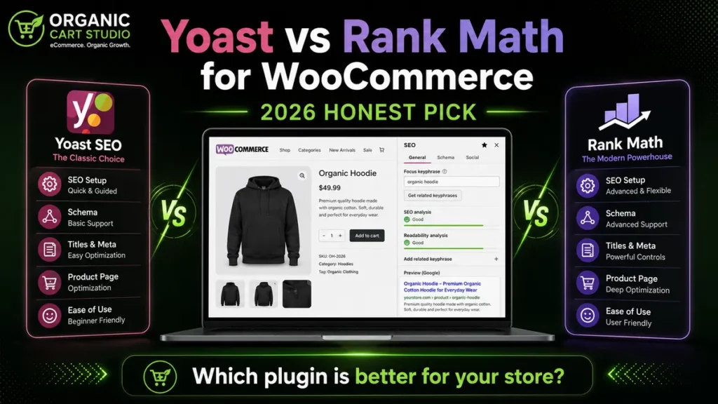 Yoast vs Rank Math for WooCommerce